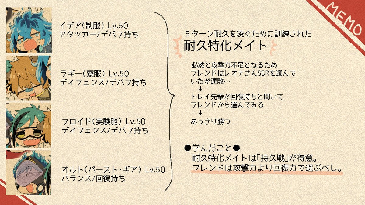 トレイ先輩のおかげで4章ボスに勝てた感謝の絵と学んだことメモ
#ツイステファンアート 