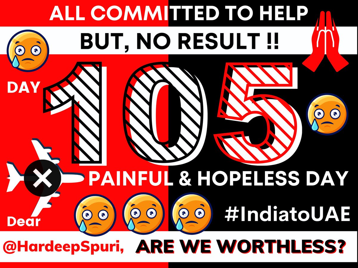 kiranvarri's tweet photo. @HardeepSPuri @MoCA_GoI @AAI_Official @PIB_India @airindiain @FlyWithIX @airvistara @goairlinesindia @flyspicejet International UAE Expats Situation Sir @HardeepSPuri plz do something for them...they also are citizens 🙏🙏🙏😰🥵😰 https://t.co/zlSgZOwb1C