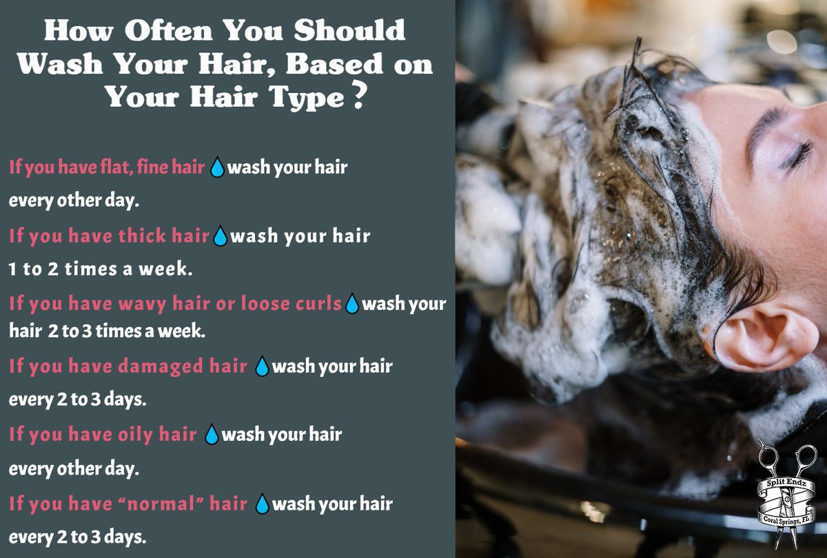 SplitEndz3's tweet image. Are you washing your hair the right amount? 🤔