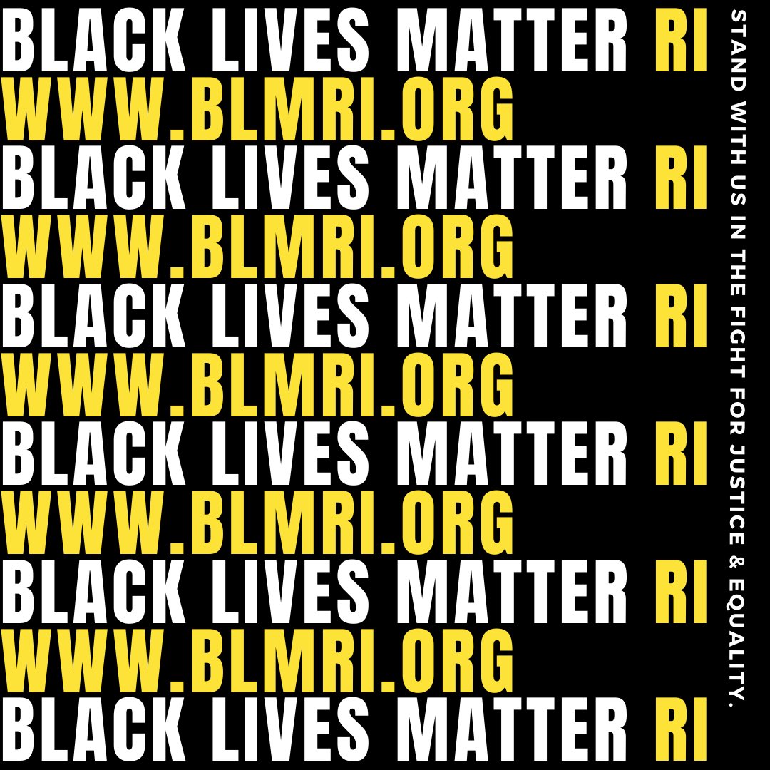 blmriorg's tweet photo. Elated to announce and share that the official Black Lives Matter RI website has launched and is now live and active! 

Visit: https://t.co/PlMXtOldD6.

#BLMRI #BLM https://t.co/fwCryq7Fsk