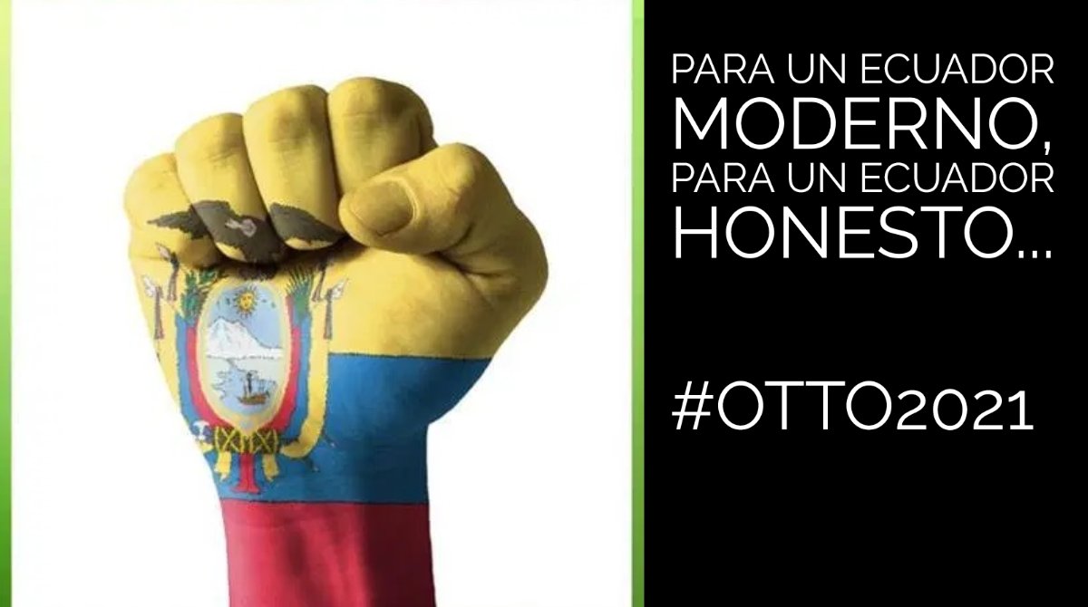 BodhiEcuador's tweet photo. # Otto2021 Es hora de dejar que una nueva generación lidere https://t.co/MpNktOqfyS