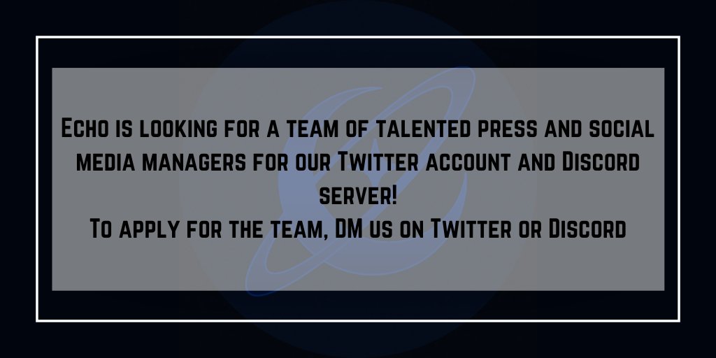 theEchoGG's tweet photo. Really, if you want us to post more than once a month, you could be part of the solution! https://t.co/tN1b0b2TRY