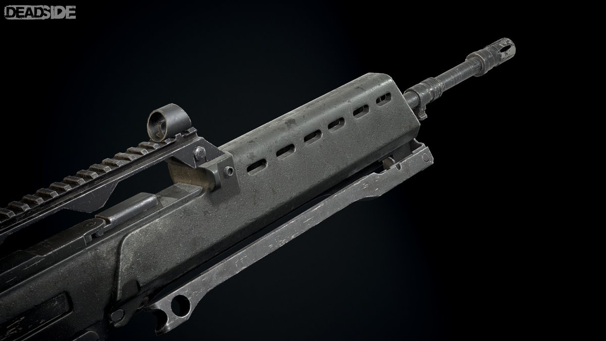 DeadsideGame's tweet photo. Heckler-Koch MG 36 https://t.co/KkkOUBTiy1