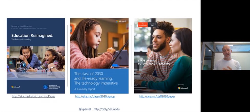 broadclyst's tweet photo. @sparvell discussing a hybrid learning model - allowing us to take the best of both worlds forward into the future, where we can build 'The New Normal' for education.
Studies that you may be interested in reading below.
#edtechfest #edtechchat @TCATEdTech @MicrosoftEDU https://t.co/P6FImzXOxF