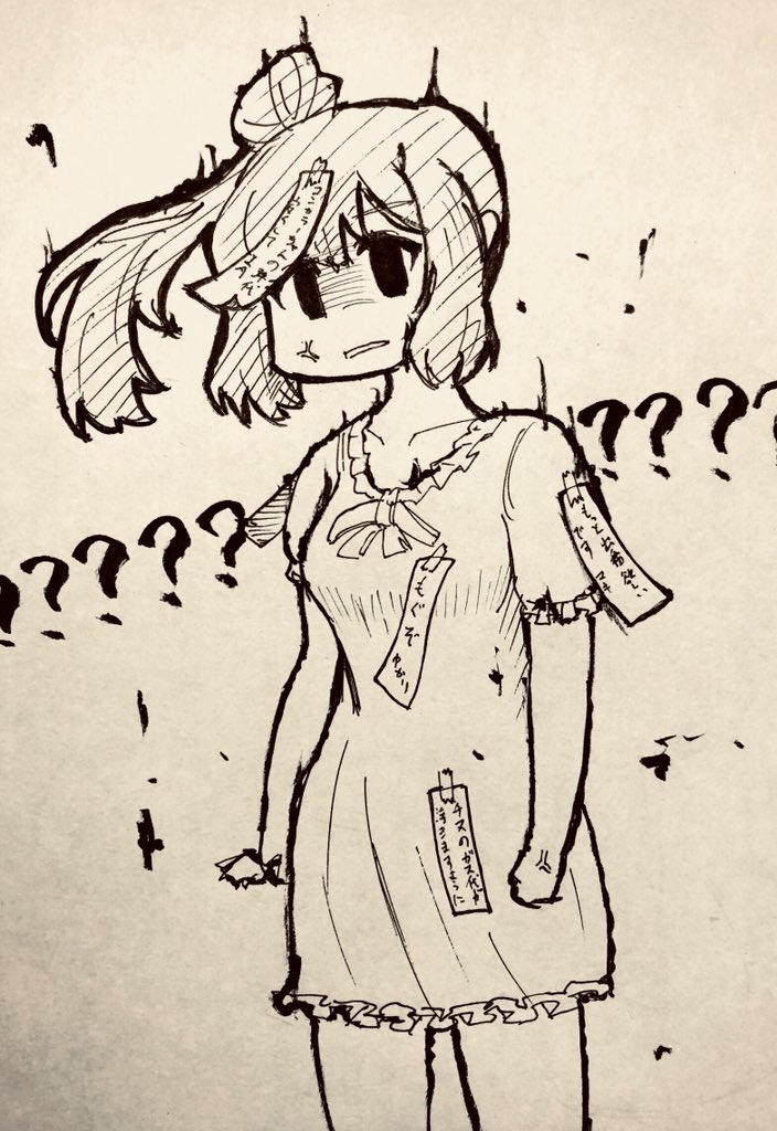 去年七夕に描いたささらさん 