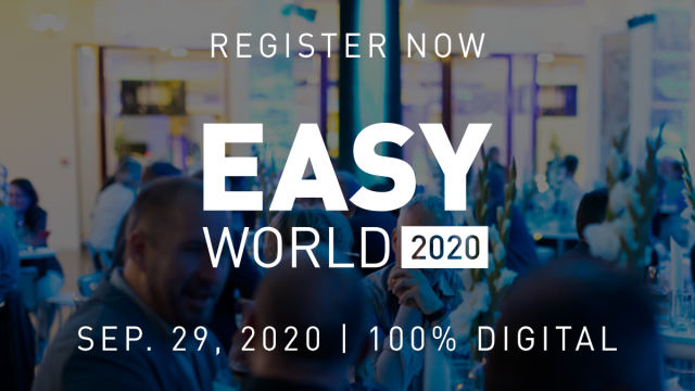 Digital transformation can be so #EASY! Explore the first digital #EASYWORLD with many highlights. You'll get a full program with many insights about the topic of digital business processes. Register now! bit.ly/2HgZNER #EASYSOFTWARE bit.ly/2Z50evu