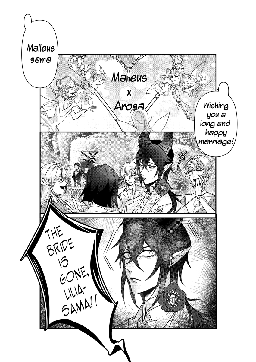 [4/6] 
( Mal x MC )
Hope you guys enjoy this short comic
#ツイステプラス
#twstプラス 
