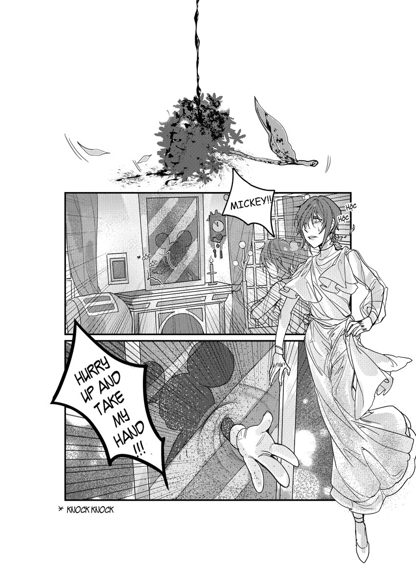 [4/6] 
( Mal x MC )
Hope you guys enjoy this short comic
#ツイステプラス
#twstプラス 
