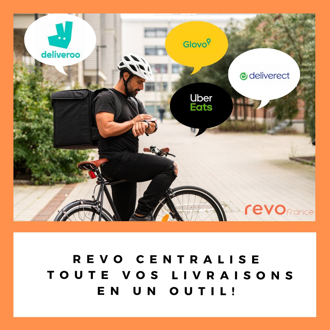 Revo_France's tweet photo. Revo simplifie la vie des restaurateurs avec son logiciel de caisse qui permet de centraliser toute vos livraisons !

Gagner en temps, en productivité et en bonne humeur. 

#revofrance#livraison#digitalisation#caisse#delivery https://t.co/XdfO2JTY49