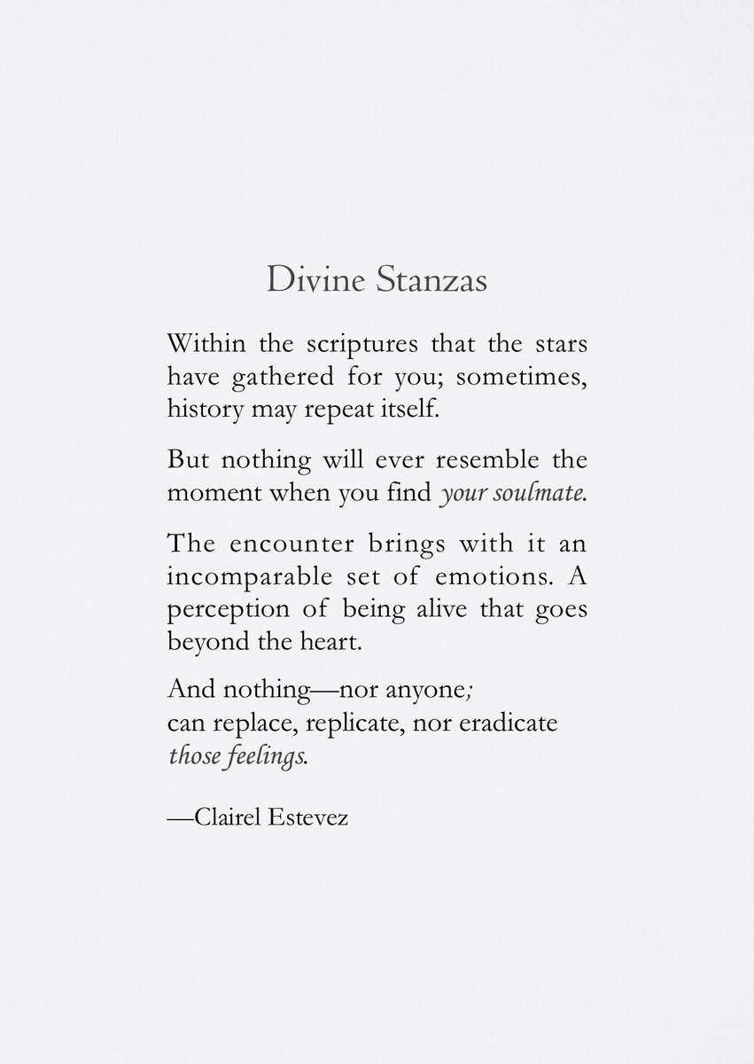 ⊱♡⊰ Divine Stanzas ⊱♡⊰ 
Instagram: instagram.com/clairelestevez/

#poetry #poems #quotes #LoveWins  #books #literature