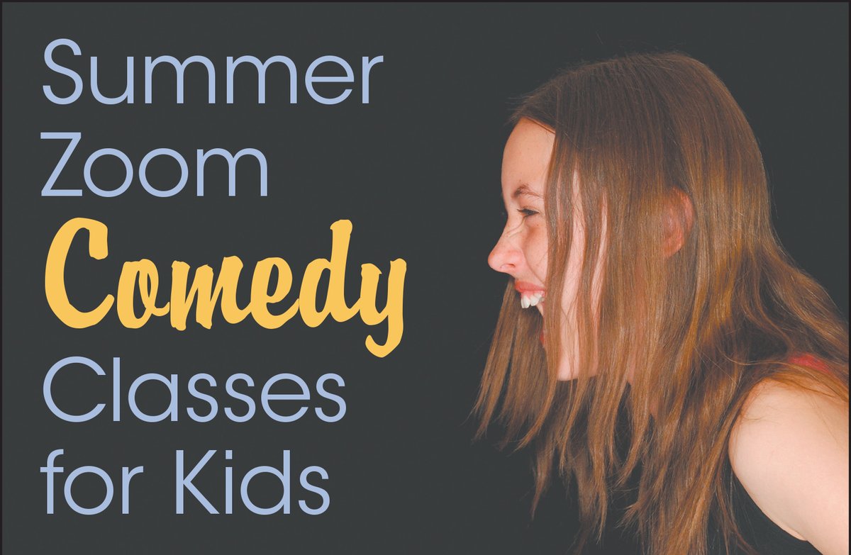 Keep your kids busy this summer with one of the best activities for summer fun — virtual comedy classes for kids on Zoom!  Begins July 11th.  More info at metropolitanzoom.com/scc