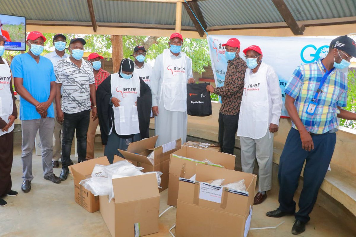 GLOBALONE2015's tweet photo. Globalone collaboration with Amref donated PPEs,sanitizer,thermogun and face mask to Garissa County Referral Hospital. https://t.co/WYec3AKdu0
