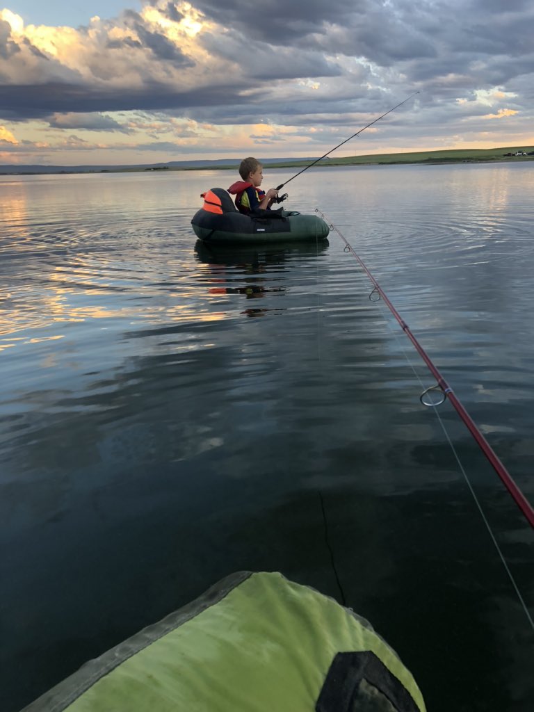 Rodneyolson23's tweet photo. Nice to have a boy so addicted to fishing instead of a electronic device https://t.co/bP7RB5ZqeK