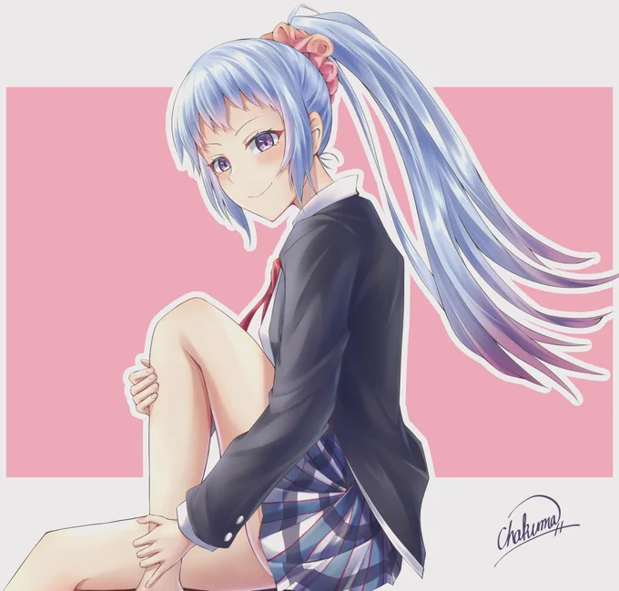 #ポニーテールの日
らしいので…この子を。 
