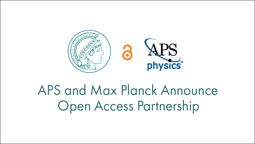 APSphysics's tweet photo. .@maxplanckpress researchers can easily publish #OpenAccess in the Physical Review journals at no direct cost to authors. Learn more about this new "read and publish" agreement between APS and @MPDL: https://t.co/v7zXE4Sgob https://t.co/COVAyBcBwA
