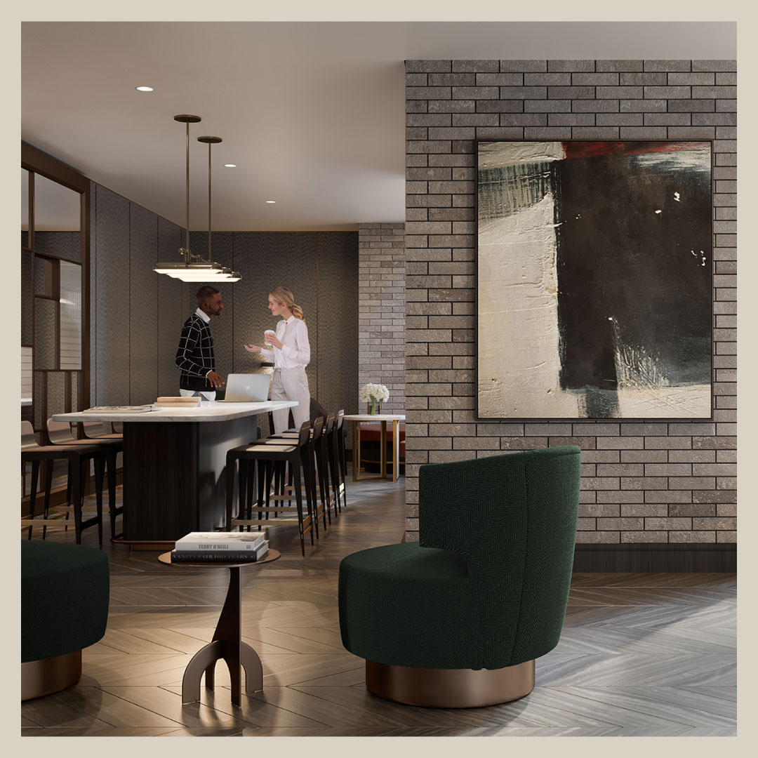 Work from home! ⁠
⁠
The spacious, elegant design of the #LanternHouseNYC co-working lounge provides residents with a functional extension from home.⁠

LanternHouse.com