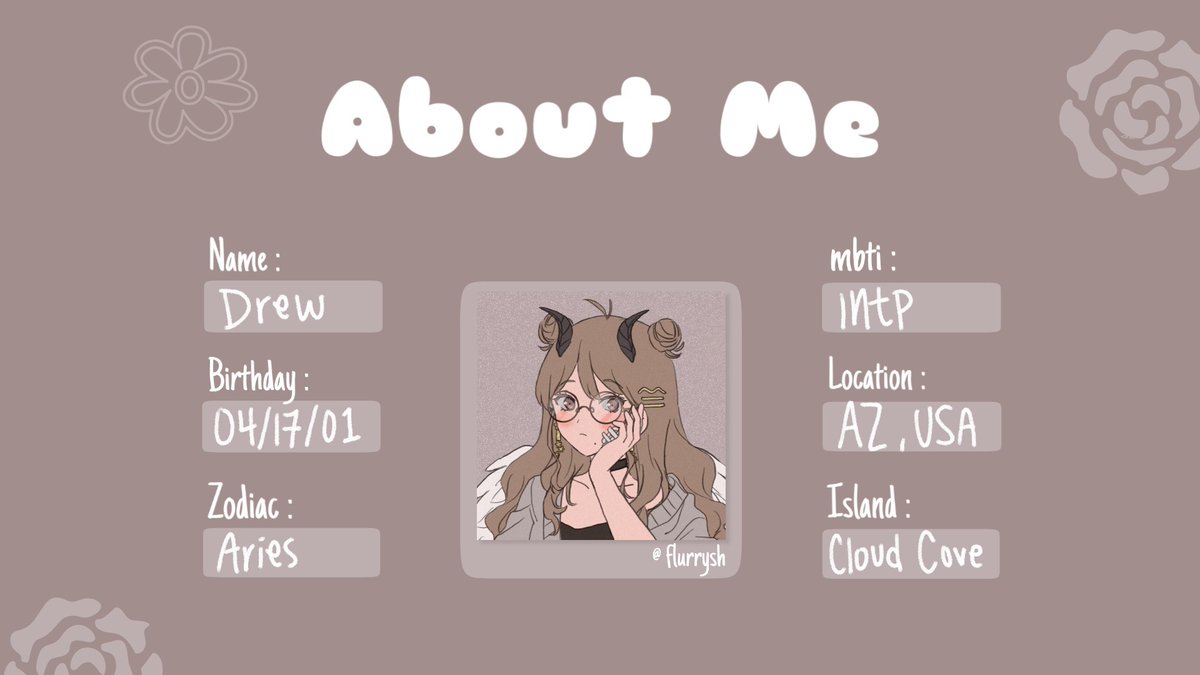 flurrysh's tweet photo. 《♡ about me and my island ♡》 https://t.co/BKV2CeJz5H