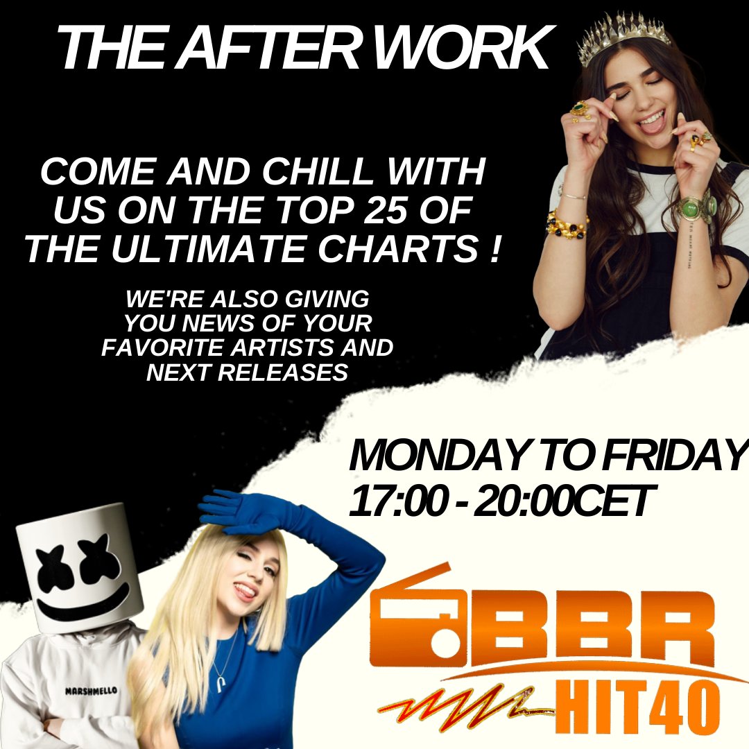 BBRHIT40's tweet photo. 17:00-20:00 #AfterWork Azur @BBRHIT40 #CotedAzurFrance #Antibes #Cannes #SophiaAntipolis #Nice06 Le Meilleur Des Hits Européens Us &amp; Uk avec évidemment les #bonsplans @VisitCotedazur A suivre, le dernier remix des azuréens d'@aconnectionoff @SUPREMENTM #mabenz, et @ClaudiaLeitte https://t.co/FcFQ7KOU3z