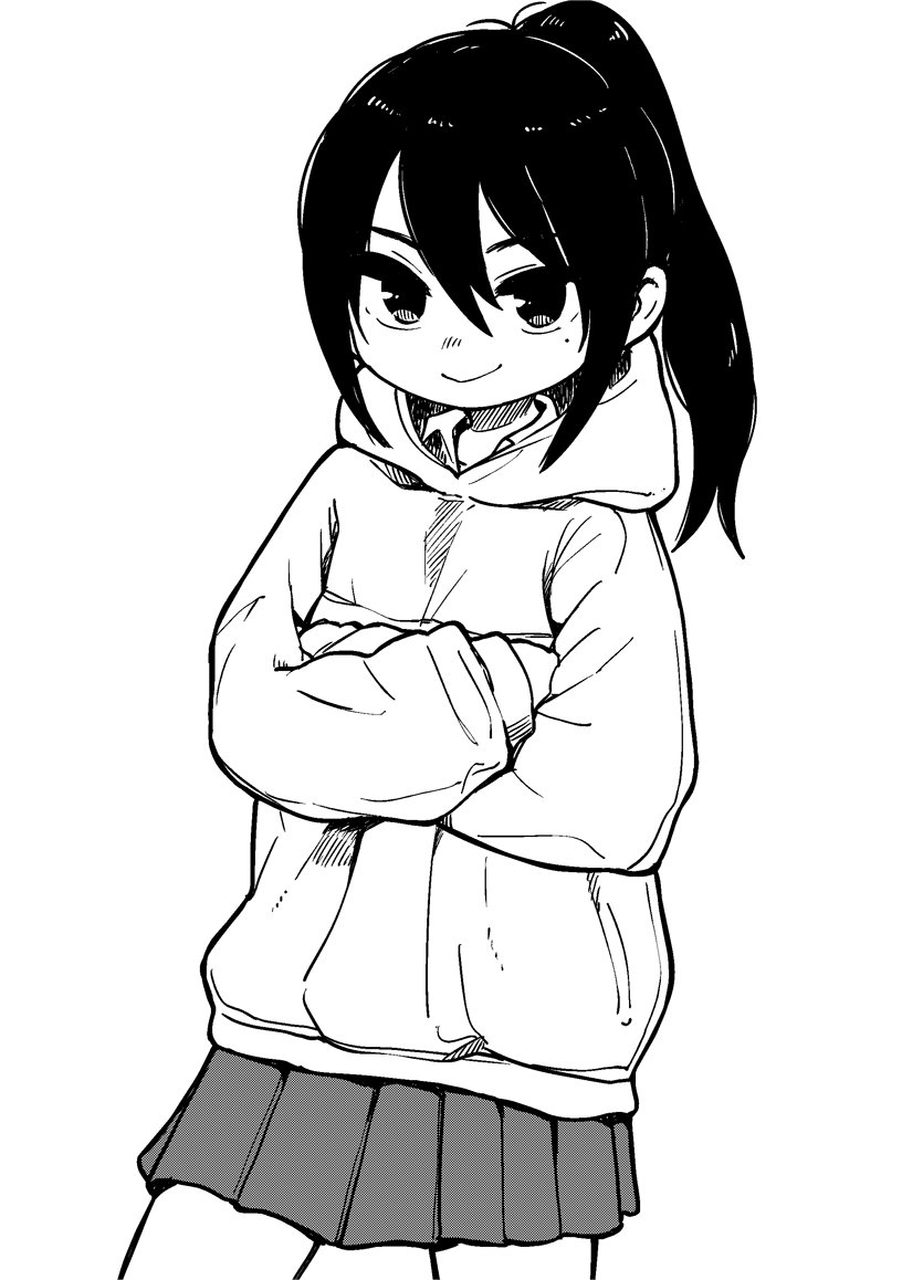 「#ポニーテールの日 
ポニテすっきゃのにイラストでは殆ど描いていなかった事に気づ」|川太郎のイラスト
