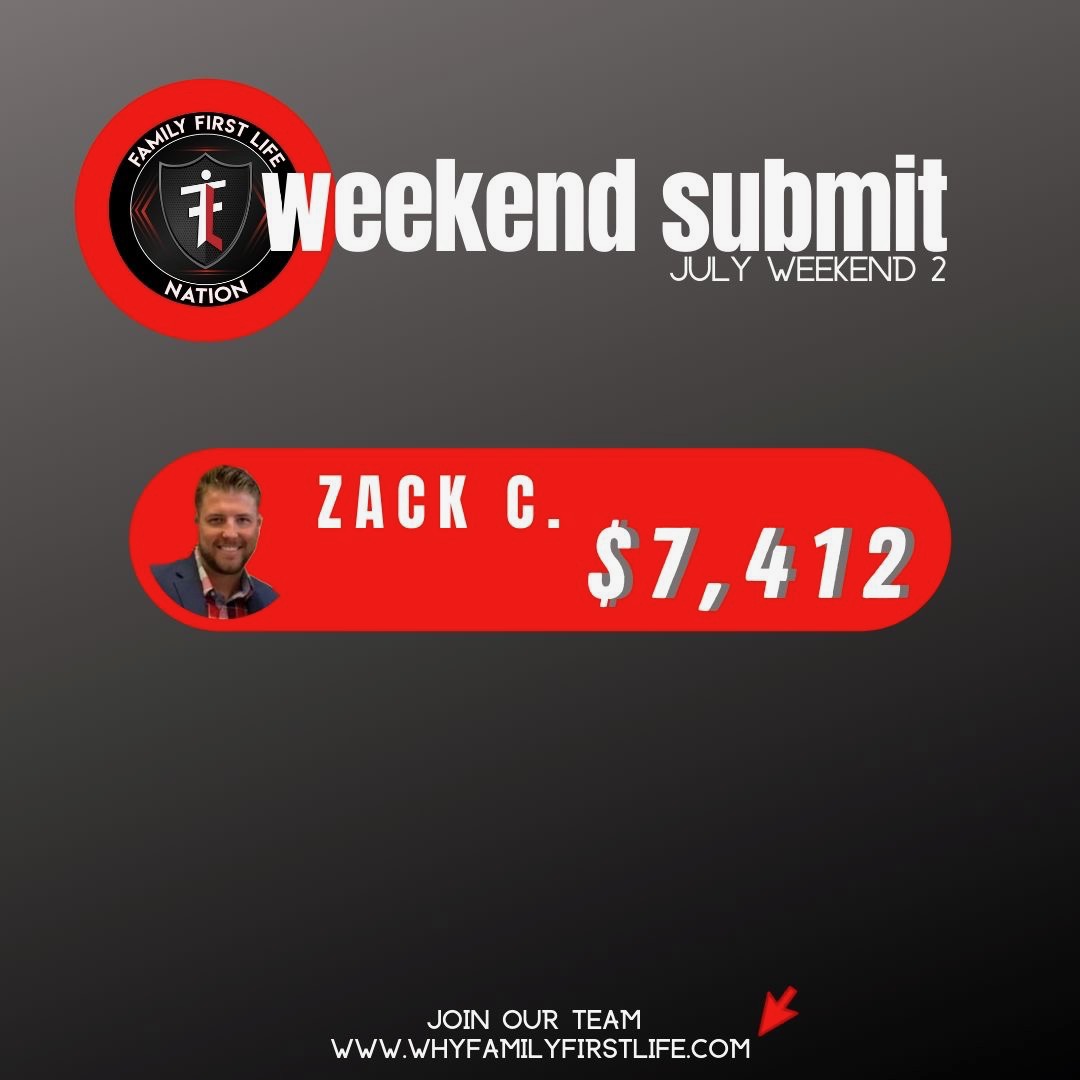 Hustling on the Weekend sure pays at Family First Life! 
.
.
#lifeinsuranceagent #insurance #businessinsurance #lifeinsurance #goaldigger #business #agency
