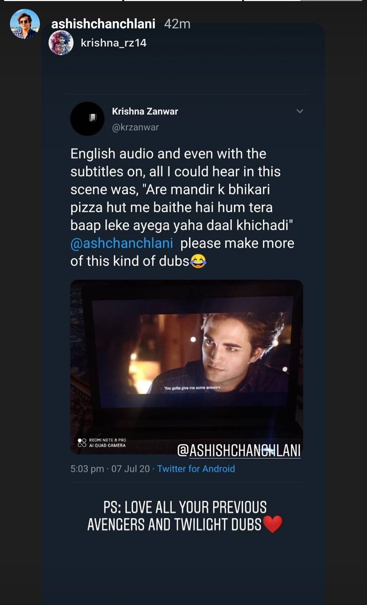 krzanwar's tweet photo. Thank you! 🙌 @ashchanchlani https://t.co/B5EktmX8Gk