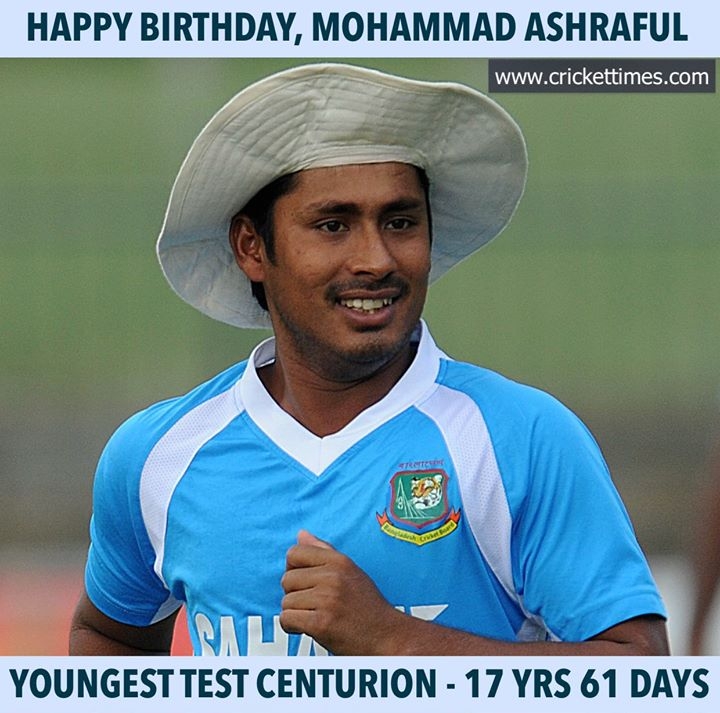 Happy birthday, Mohammad Ashraful 