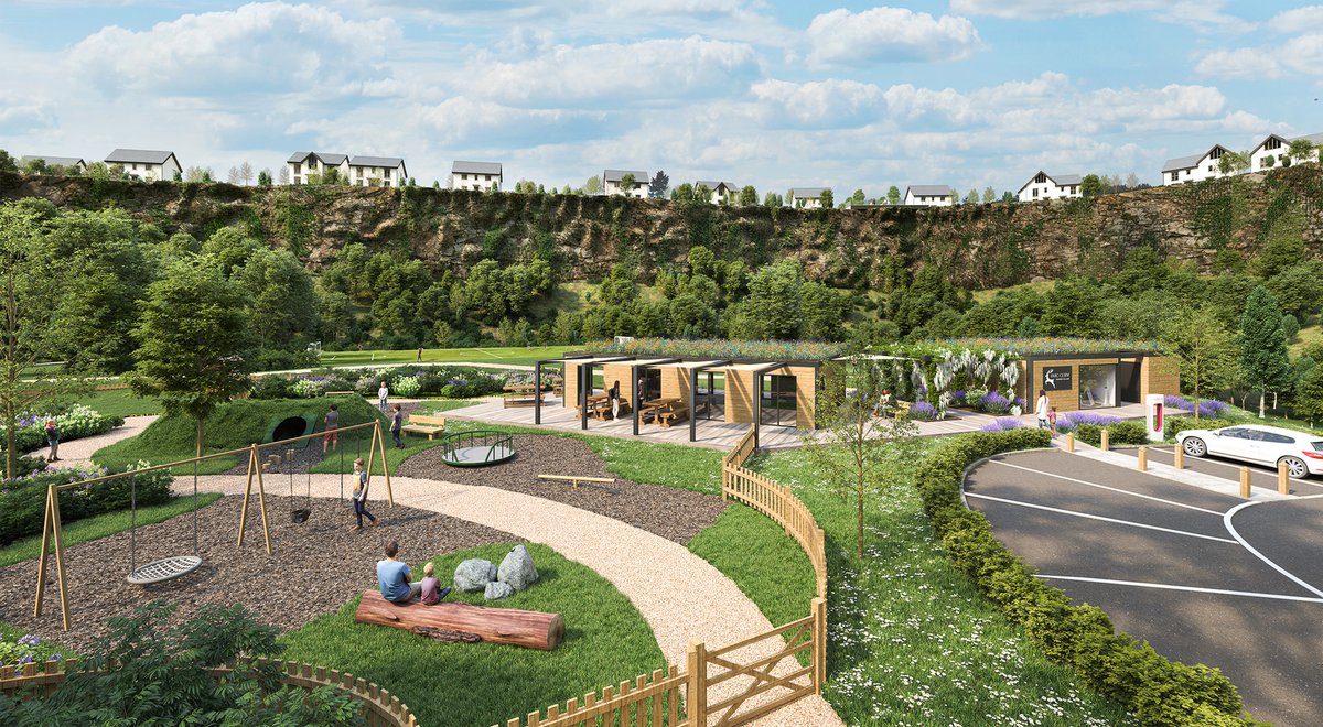 BluebellHomes's tweet photo. The play area &amp; community hub at our #Morriston development with @edenstonehomes have the greenlight from planners #MoreThanHomes #NewCommunity #PlanningConsent https://t.co/nTmZAn8gUF https://t.co/A372FvT8xZ