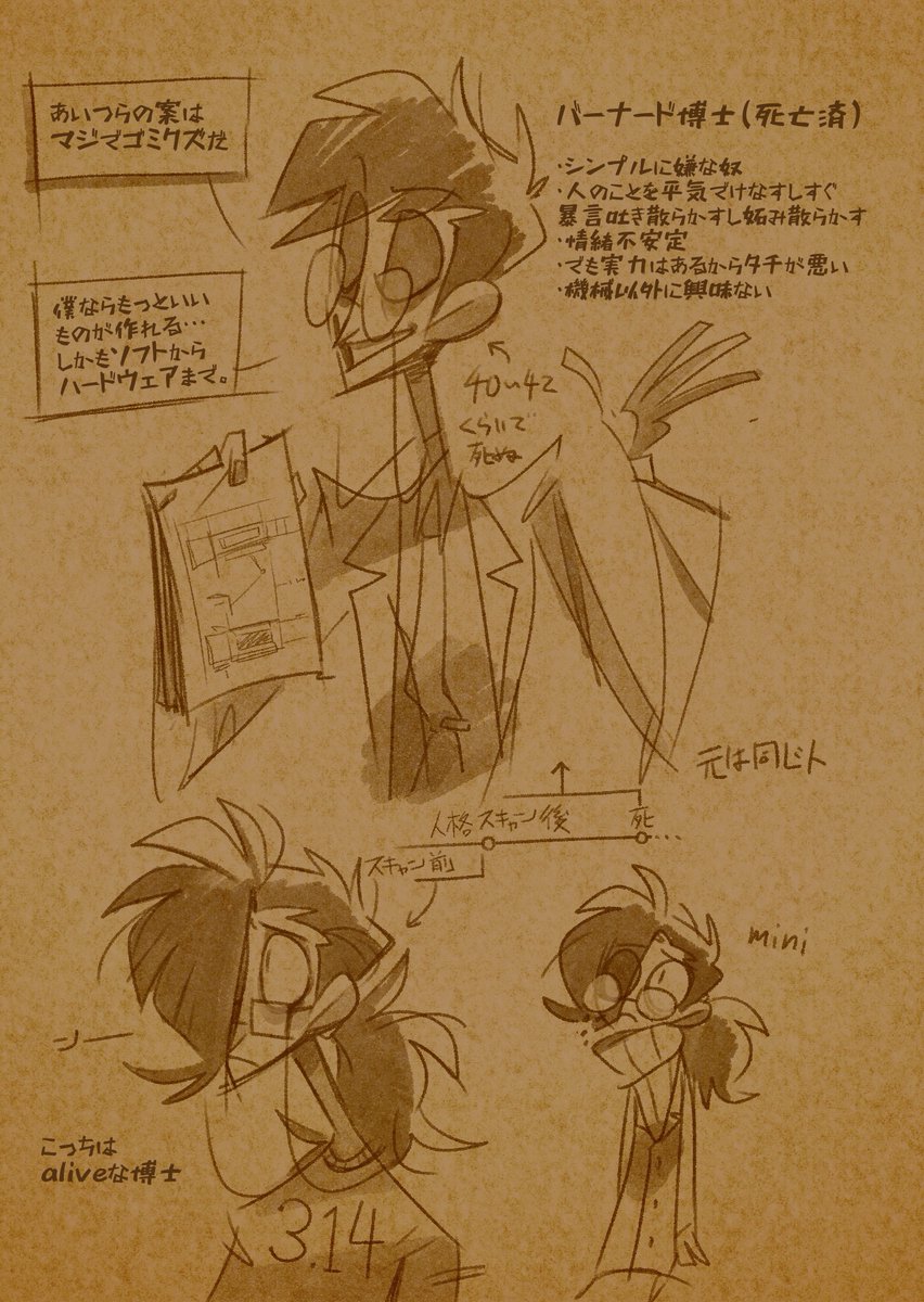 博士の落書き 