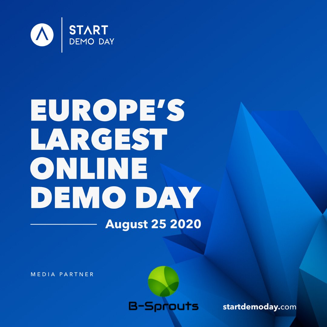 B-Sprouts proudly partners with START Demo Day!
On August 25th, startups across all funding stages have the chance to connect with accelerators, business angels and leading VCs from all over the world. 
Go to startdemoday.com/?utm_source=so… and apply today!