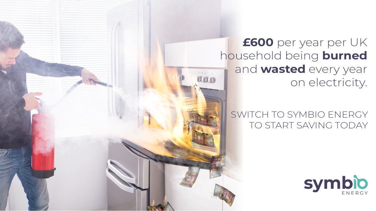 UK households are literally burning up to £600 per year by overpaying for their energy bills. Symbio Energy is the UK’s lowest price electricity provider. symbioenergy.co.uk

#cheapelectricity #saynotohighbills #stopwastingmoney #nomoreoverpaying #switchelectricitysupplier