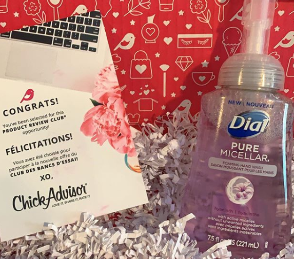 PLo101's tweet photo. Just when you are running out of soap, you get a package with some new soap to try! #gotitfree #dialpuremicellar @dialcanada @ChickAdvisor https://t.co/MmNIJFF1jL