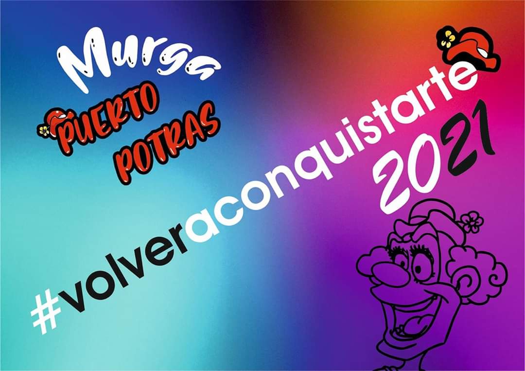 Solo un propósito, para este 2021 en Carnavales, VOLVER A CONQUISTARTE.
#volveraconquistarte #puertopotras2021