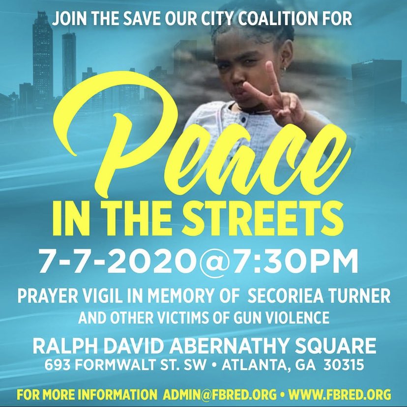 AttorneyGriggs's tweet photo. Join us tonight #AtlantaProtests #justiceforsecorieaturner #justicefighter https://t.co/7Ub8KBpdZ4