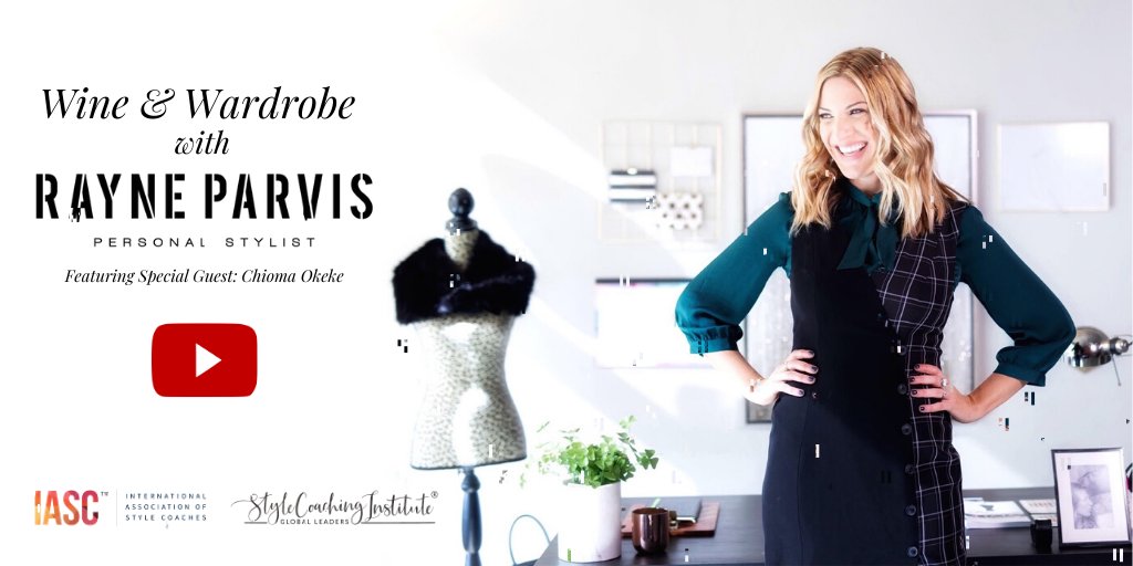 StyleCoaching's tweet image. In this episode of 'Wine &amp;amp; Wardrobe', Style Coaches™ Rayne Parvis &amp;amp; Chioma Okeke discuss staying stylish during COVID-19, silver linings, their experience with the Style Coaching Institute® and the books they each authored. youtu.be/JHEcVGyOlcU #personalstylists