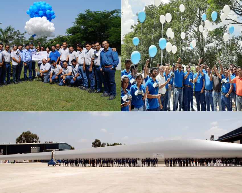 gevernova_jobs's tweet photo. .@LMWindPower’s India story began with 13.4 meter blades in 1994. We grew from 1 factory in 1994, to 2 factories and an R&D center; from single piece, to revolutionary two-piece blades. During #LMWPweek, we celebrate 25 glorious years of operational excellence! #WeKnowBlades https://t.co/XchKNDcrdj