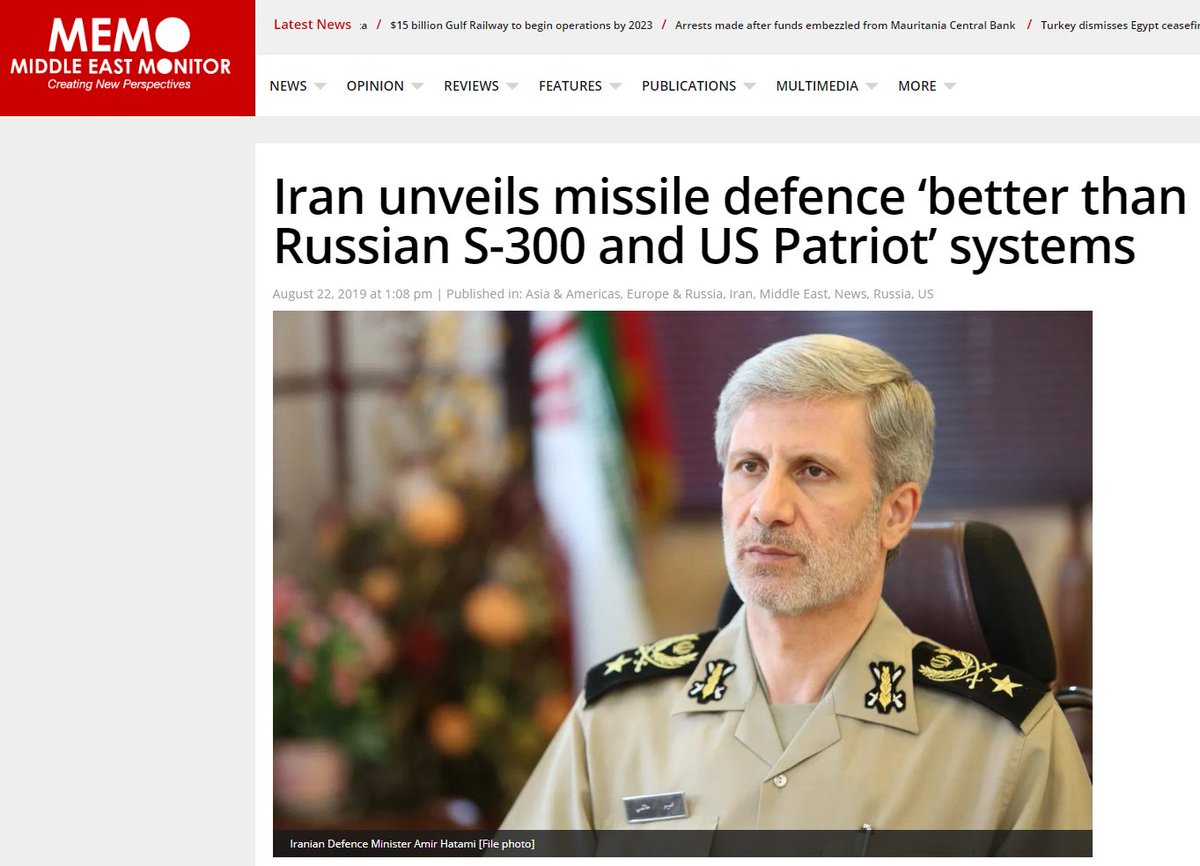 14)b. The possibility of an advanced air/cruise missile strike on Natanz would deliver a humiliating setback to the regime after all its propaganda about purchasing the S300 air defense system from Russia & claiming to have indigenous systems “even more advanced than the S300”!