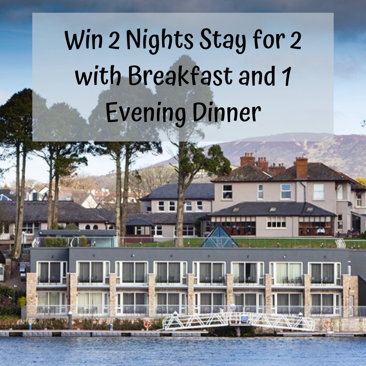🎉 Competition 🎉

To celebrate the reopening of The Lakeside Hotel and Leisure Centre we are giving away a ‘Summer Staycation 2 Night Break’ package: lakesidehotel.ie/promotions/sum…

LIKE this post, FOLLOW our page and TAG a friend to enter.

Good luck!