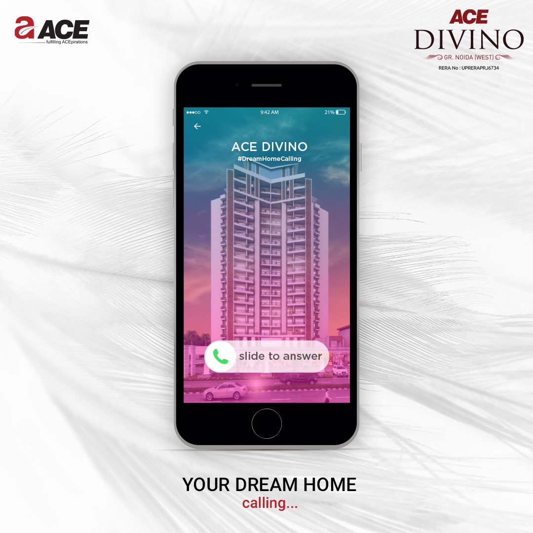 AceGroupIndia's tweet photo. Did you hear that? 
That's the #DreamHomeCalling. 
Time to answer it and book your new home at Ace Divino in Greater Noida West.

To know more, Visit: https://t.co/SUdBYhwtsa now! 

#Ace #AceGroup #AceDivino #DreamHomeCalling #BookNow #LuxuryLiving #GreaterNoidaWest https://t.co/ezd1RvldXW