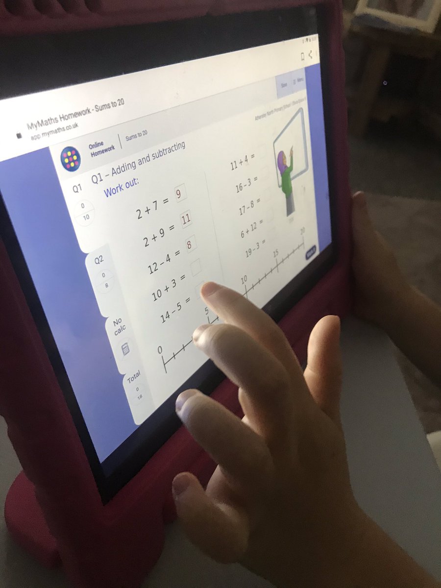 GaynorHarris5's tweet photo. @athersleynp Olivia has completed all her ‘my maths’ homework 😀 https://t.co/KCMTTb8kn4