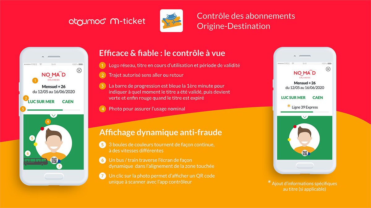 BusVerts's tweet photo. Avec Atoumod M-Ticket, toutes les lignes régionales du Calvados sont dans votre poche ! 
En cas de contrôle, un simple clic vous permet d'afficher le QR Code à scanner 😉
- Androïd : https://t.co/SQVlKQc0VX
- iOS : https://t.co/FZ3dm6NRPA
#RegionNormandie #Nomad #LignesRegionales https://t.co/J0jd6xgWT7