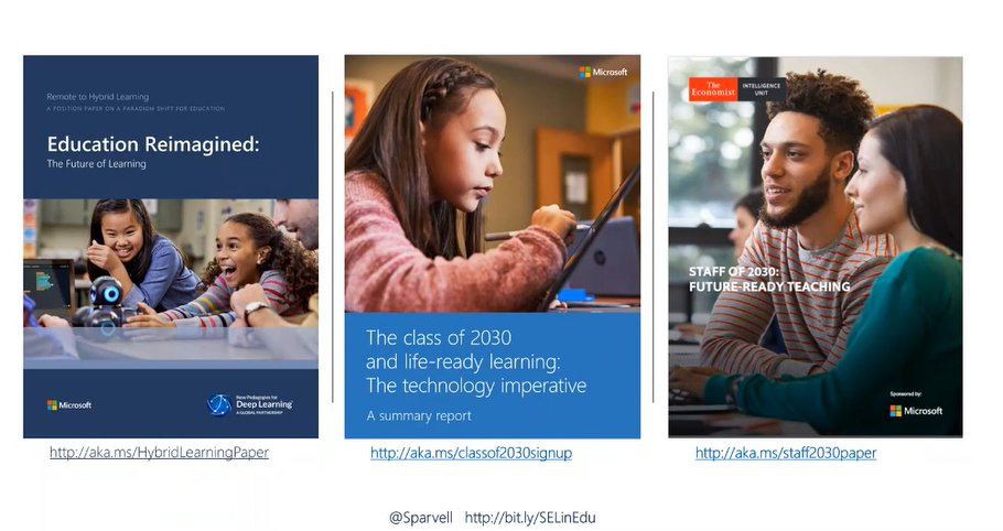 ColetteMazzola's tweet photo. Great ending keynote from @sparvell - I can't wait to read your paper on - The Future of learning and the strategy of using Hybrid-Vigor! The Ed-Tech Festival! #DigiLearnSector #edutwitter #edtechfest #Microsoft https://t.co/wj6RDQgi4E