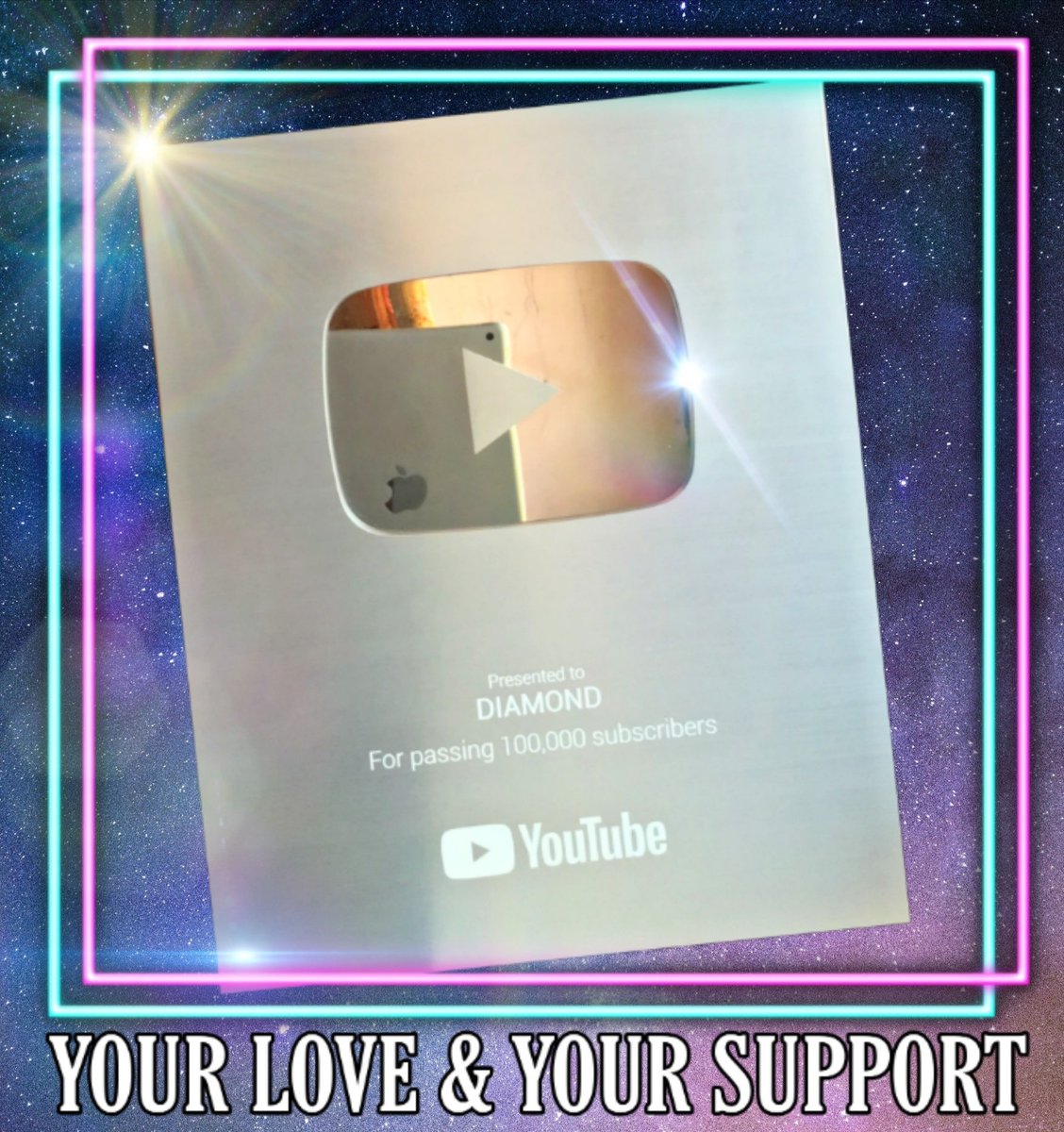 DiamondNGUp's tweet photo. Most Awaited. 🔥 🔥 🔥
Your love and your support incredible.
Thank you so much to all 😊 😊 😊 😊 this Silver Play Button only for you. 🔥 🔥 🔥
Without your love and support its not possible.
Thank you so much again.
.
.
.
#DiamondNeverGiveUp
#silverplaybutton https://t.co/A1mdkfhfn7