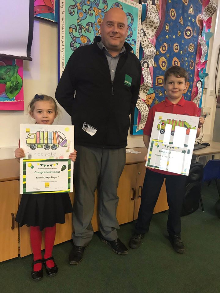 GaskellsWasteNW's tweet photo. #ThrowbackThursdayt to when we went to @CuddingtonPri in #Cheshire with our #recycling roadshow and went out litterpicking.
The school now has its Green ECO flag!
We're supporting the school ahead of it fully re-opening in September.
#schools #wastemanagement #LitterPick https://t.co/CHqjkwT64l