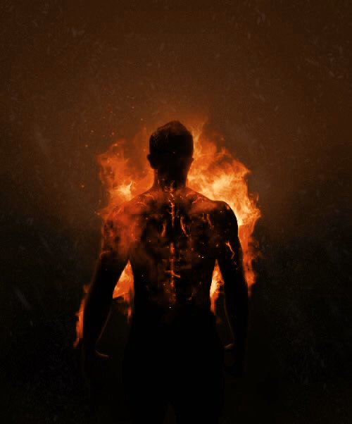 Building up his strength...