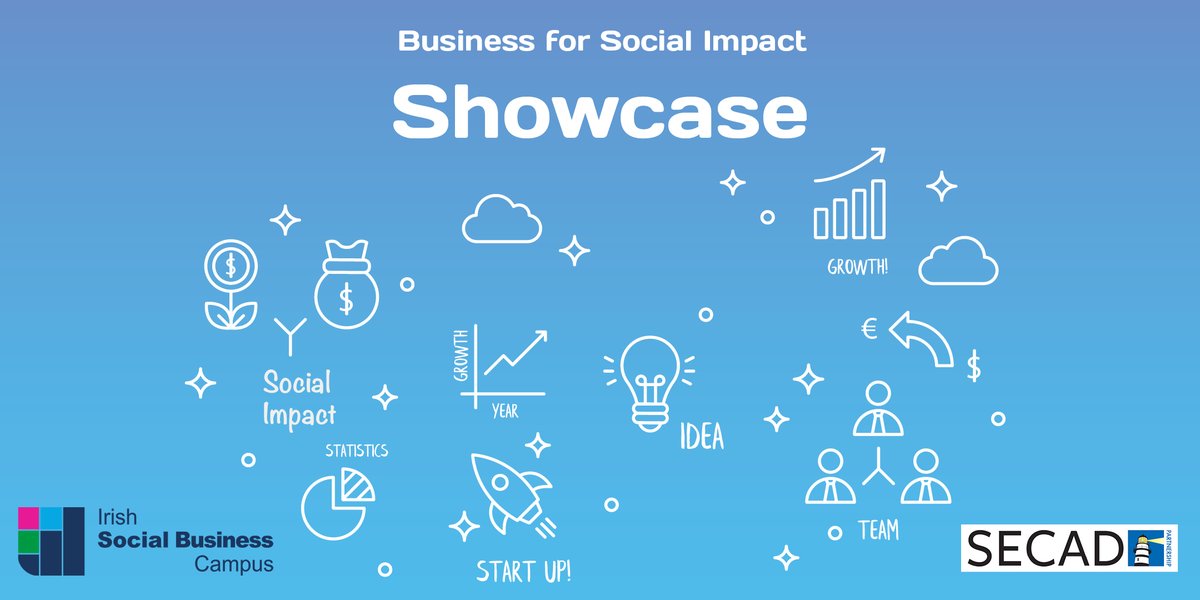 ISBC Social Enterprises to unveil their initiatives VIA ONLINE SHOWCASE. 

Register for the free event below
eventbrite.ie/e/business-for…

#ISBCincubator2020
#ISBC #SocialEnterprise