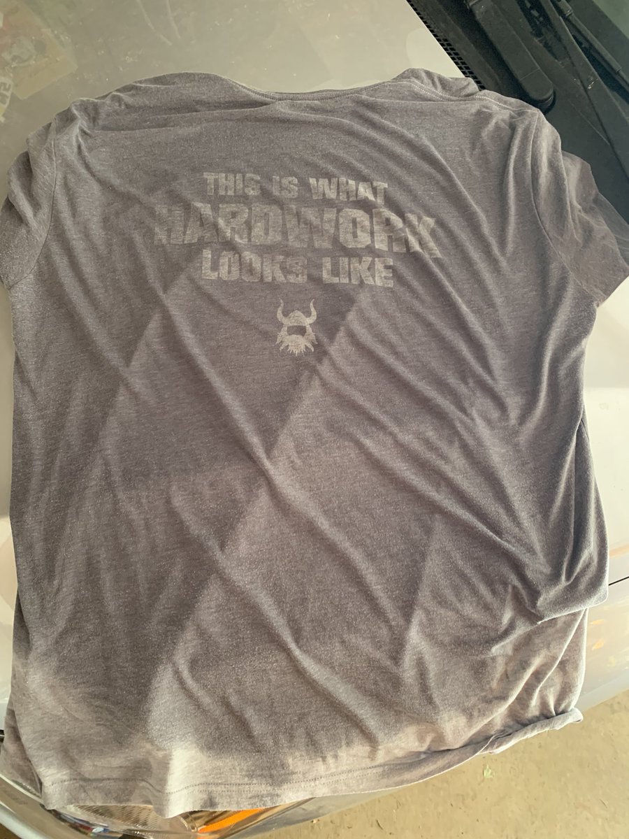 zzsmiller's tweet photo. .@BarbarianWear #SweatActivated doing the job today! #ConquerTheImpossible https://t.co/RJYNeXI8CN