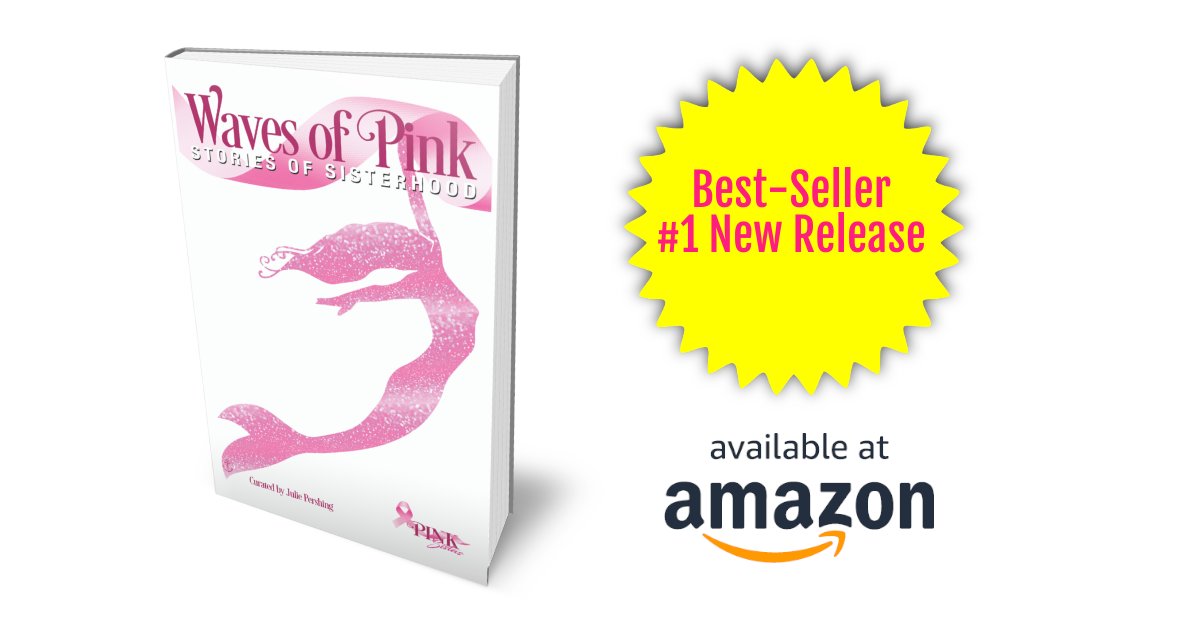 julie_pershing's tweet photo. Waves of Pink: Stories of Sisterhood debuts at #1 New Release on Amazon. https://t.co/eZjRcTZSOD
#wavesofpink https://t.co/38DO5SYp1j