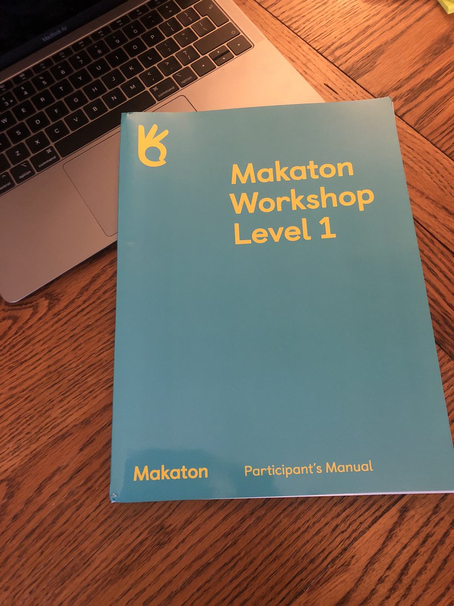 Jasmine_SLT_'s tweet photo. Really enjoyed completing the Makaton Level 1 Workshop! @MakatonCharity https://t.co/FHhAUL4aj5