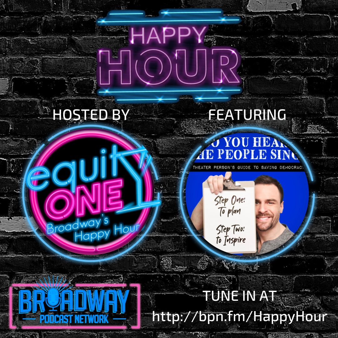 equityone_'s tweet photo. We’re back y’all and fired up!
Our first BPN Podcast host guest is @TheUlloa2!
Tune in on Saturday, July 11th at 4:00 PM and get yourself a @qcocktails for your #EquityOne 🍹
View:
https://t.co/XEAAPSijvB
#EquityOnePodcast #BroadwayTogether #Broadway #DoYouHearThePeopleSing https://t.co/VVow4yYgoz
