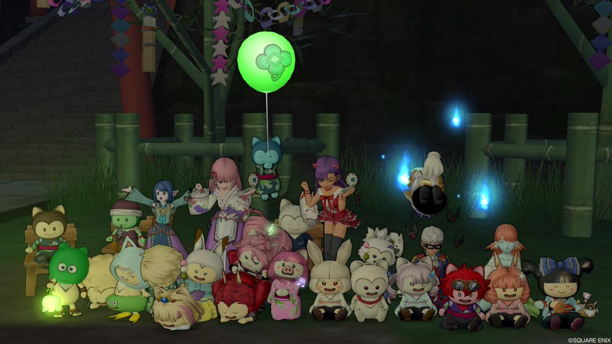 ミユリちゃん ミリユナ プクリポ音楽隊に参加したブヒ さーさーのーはーさーらさら プクリポ音楽隊 Dq10 Dqx ドラクエ10